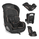 Cadeira para Auto Galzerano Maximus Preta 0 a 25 kg com Cinto de 5 Pontos e Protetor de Cabeça