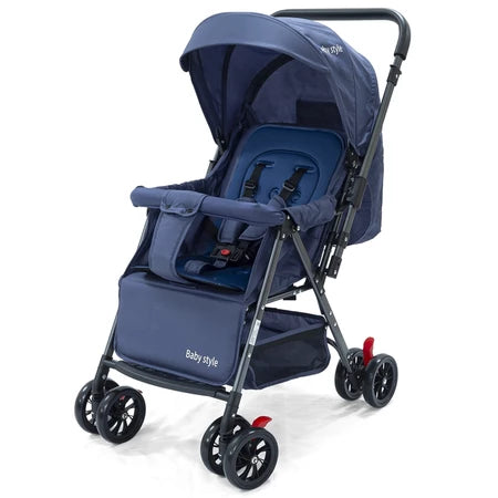 Carrinho de Bebê Passeio Reversível 15kg Runner Infantil Dobrável Compacto Leve