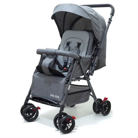 Carrinho de Bebê Passeio Reversível 15kg Runner Infantil Dobrável Compacto Leve