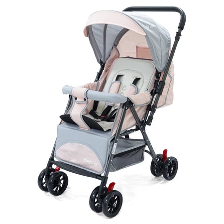 Carrinho de Bebê Passeio Reversível 15kg Runner Infantil Dobrável Compacto Leve