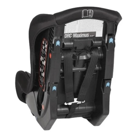 Cadeira para Auto Galzerano Maximus Preta 0 a 25 kg com Cinto de 5 Pontos e Protetor de Cabeça