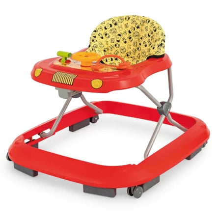 Andador Infantil Tutti Baby Musical Azul com Regulagem de Altura Bandeja de Atividades Dobrável