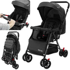 Carrinho de Bebê Passeio Reversível 15kg Runner Infantil Dobrável Compacto Leve