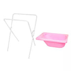 Banheira para Bebe Com Suporte Dobrável 34 Litros Infantil Resistente