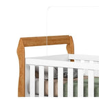 Berço Americano Soninho Com Rodízios Vira Mini Cama Colchão Incluso Multifuncional