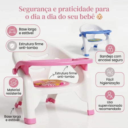 Cadeira de Alimentação Infantil Menino Menina Refeição Bebê Cadeira de Alimentação Infantil Menino Menina Refeição Bebê