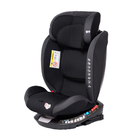 Cadeira para Auto Styll Baby 360° com Isofix 0 a 36 kg 4 Posições de Reclínio Preta