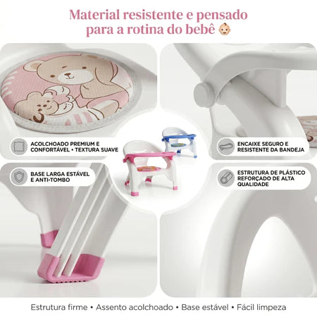 Cadeira de Alimentação Infantil Menino Menina Refeição Bebê Cadeira de Alimentação Infantil Menino Menina Refeição Bebê