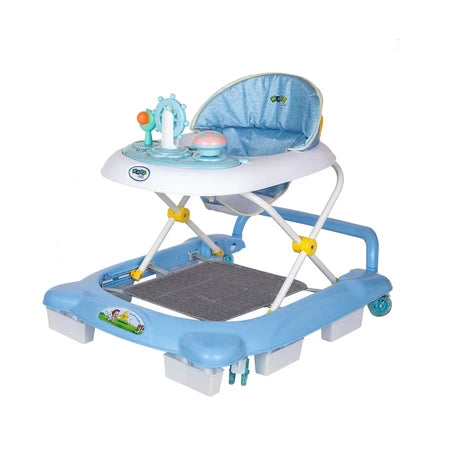 Andador Infantil Maxi Baby La Bamba 2 em 1 Musical com Empurrador 3 Ajustes de Altura