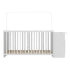 Berço Cômoda para Colchão 60 x 130 cm Meu Bebê Branco