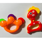 TOP TOY Brinquedos Para Bebê Kit com4 peças Chocalhos Colorido