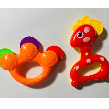 TOP TOY Brinquedos Para Bebê Kit com4 peças Chocalhos Colorido