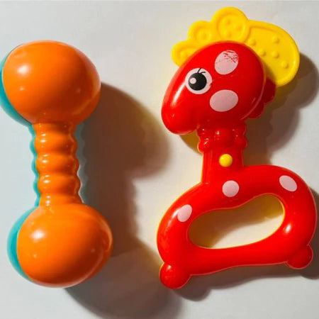 TOP TOY Brinquedos Para Bebê Kit com4 peças Chocalhos Colorido